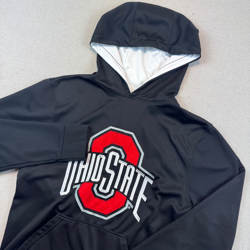 Varsity Authentic Apparel Small Hoodie Unisex Black Ohio State Buckeyes NCAA